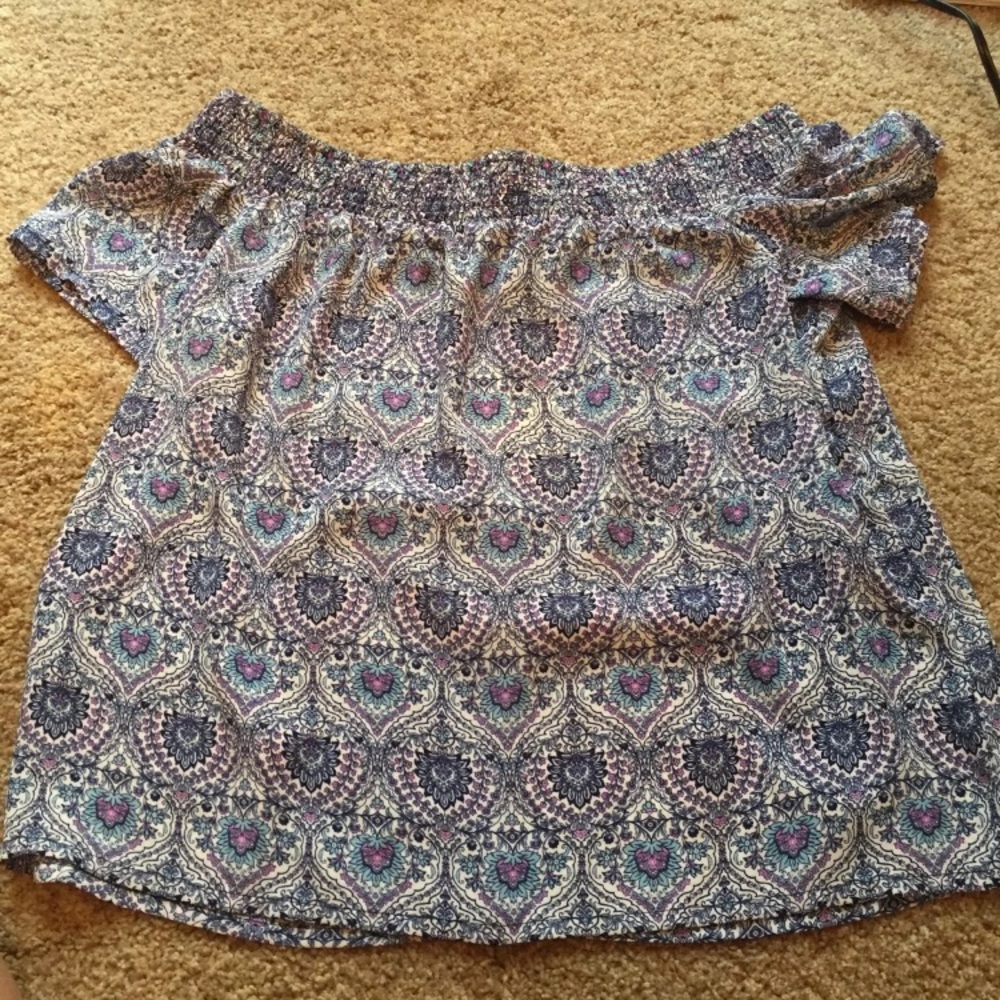 Off the shoulder top